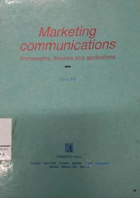 Image of Marketing Communications : Frameworks, Theories, and Applications